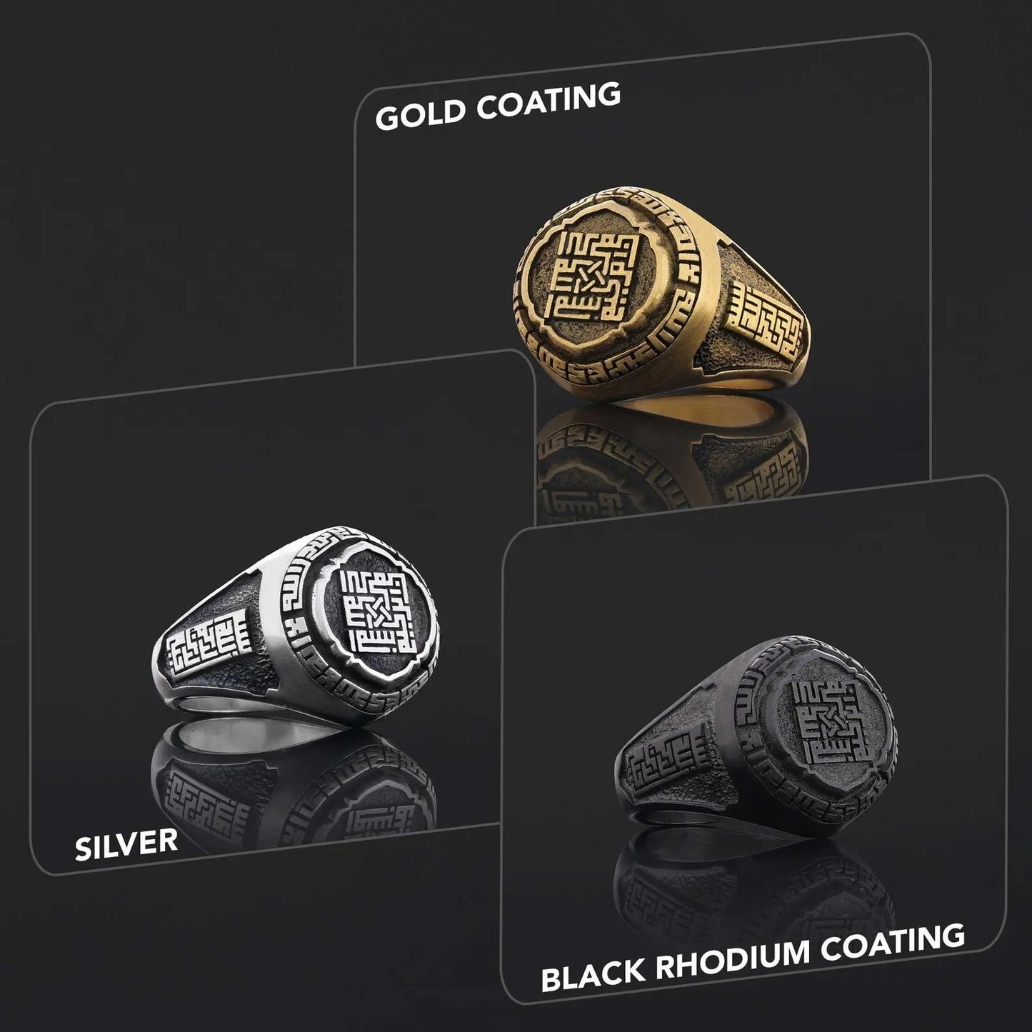 Calligraphy Islamic Ring