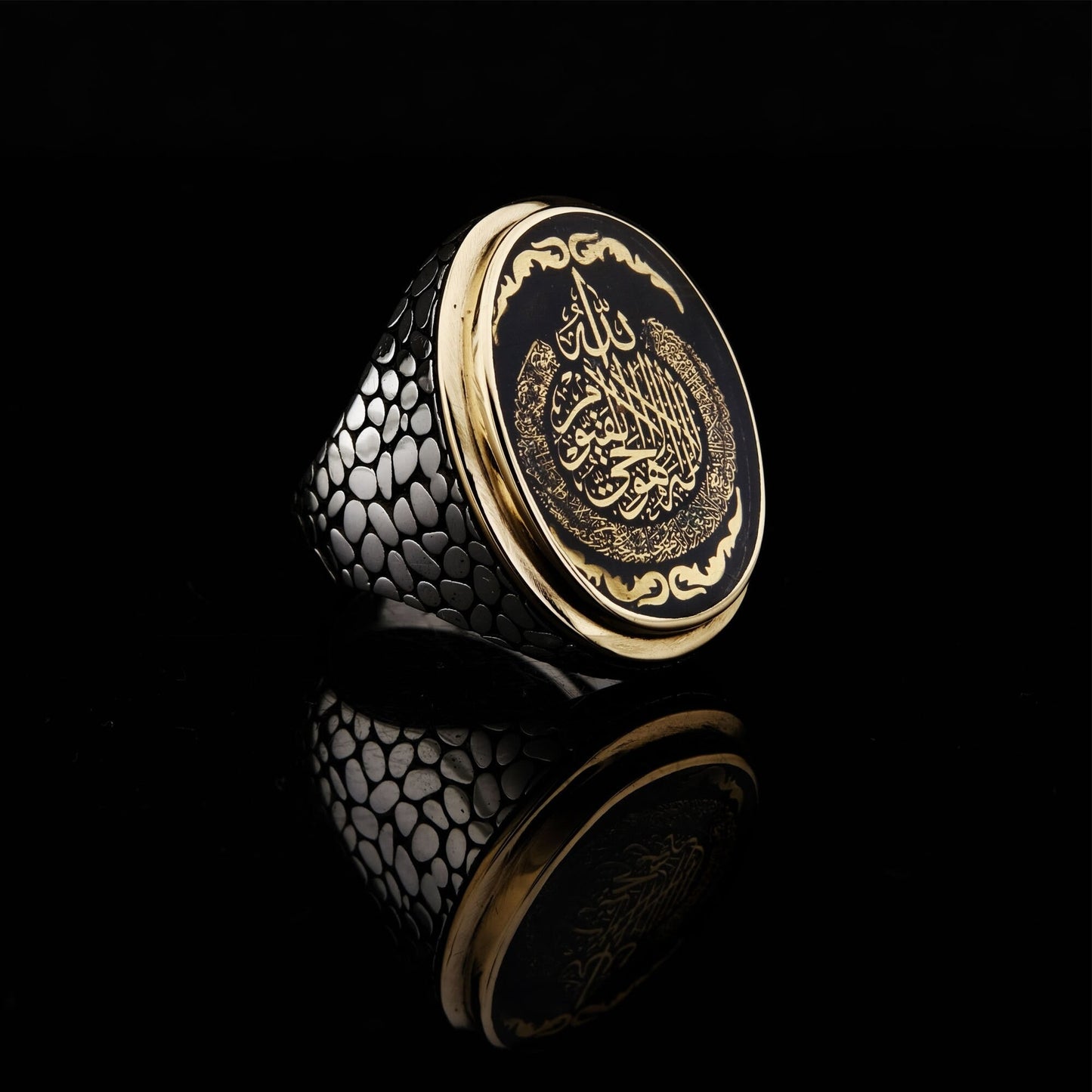 Silver Men Islamic Ring