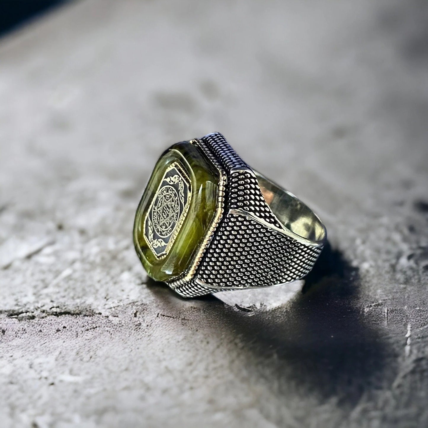 Seal of Solomon Silver Ring