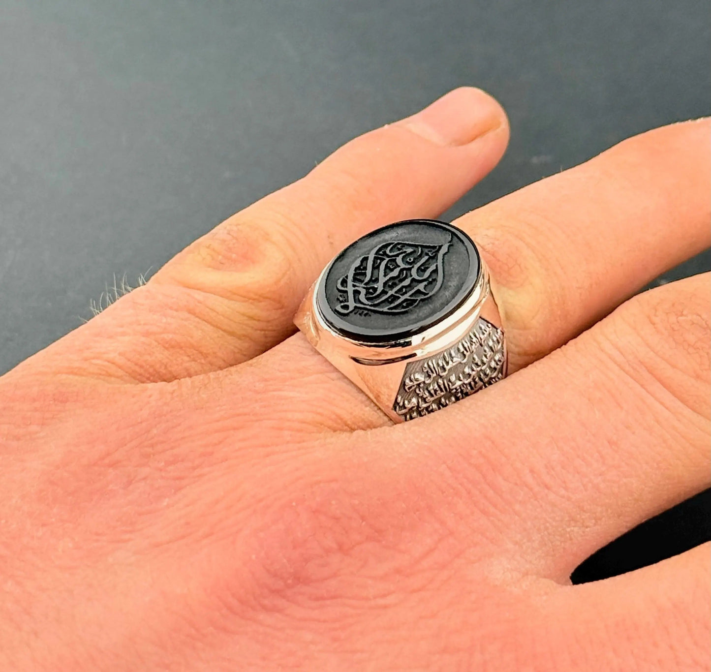 Protective Onyx Ring