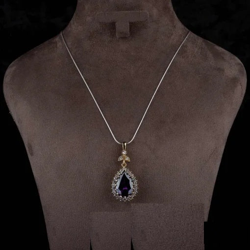Hurrem Sultan Amethyst Three Pieces Set