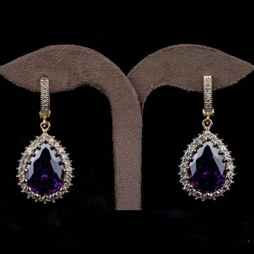 Hurrem Sultan Amethyst Jewelry Set