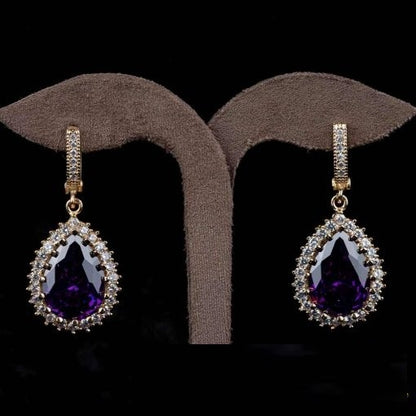 Hurrem Sultan Amethyst Jewelry Set