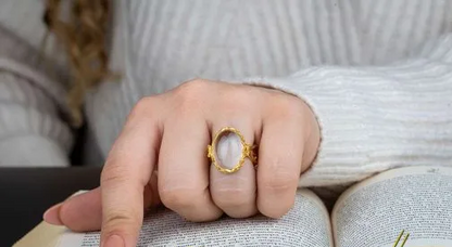 Dur Al Najaf Hand Made Women Ring