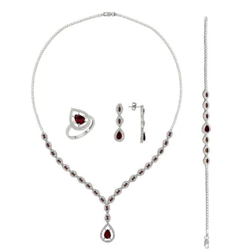 Zircon Bridal Set