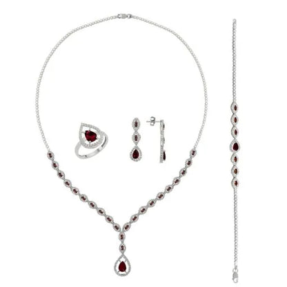 Zircon Bridal Set
