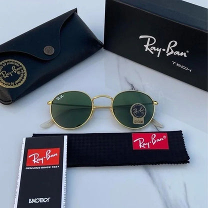 RAY-BAN New Fancy Men's Round Trendy Hot Favourite Wintage Sunglass For Unisex.