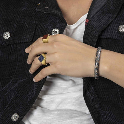 Exclusive Classic Gold Signet Statement Ring