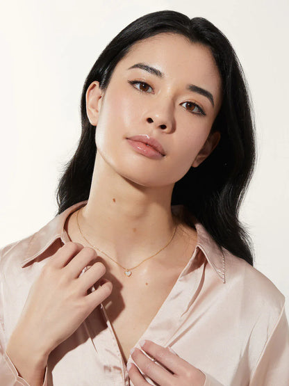 Minimal Heart Necklace