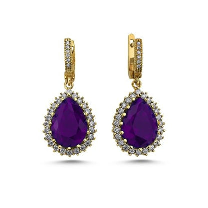 Hurrem Sultan Amethyst Jewelry Set