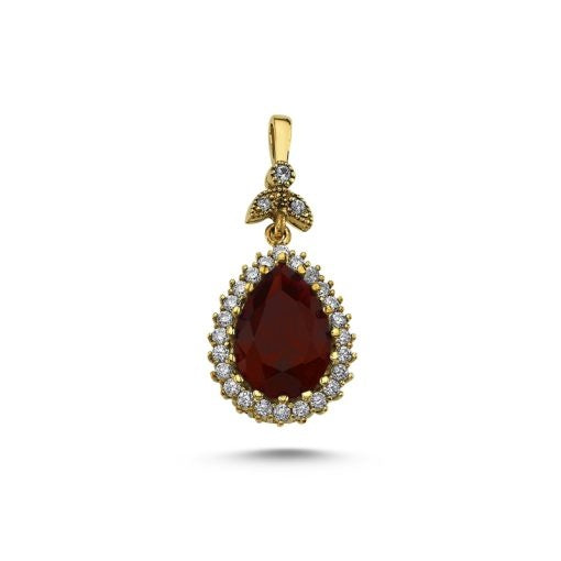 Hurrem Sultan Garnet Jewelry Set