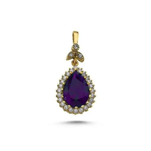 Hurrem Sultan Amethyst Jewelry Set