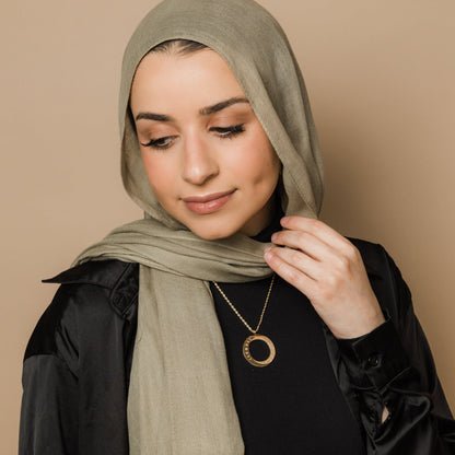 Beautiful Patience Moon Necklace  Women