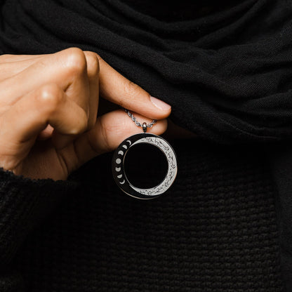 Beautiful Patience Moon Necklace  Women