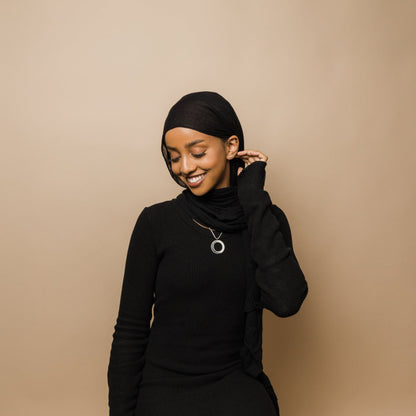 Beautiful Patience Moon Necklace  Women