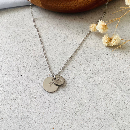 Solitaire Flower Necklace