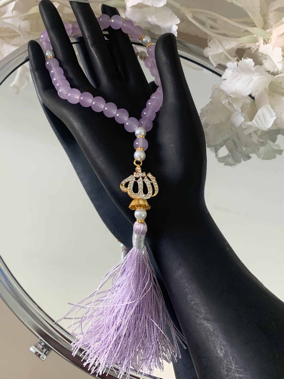 33 Beads Tasbeh With Calligraphy Pendant