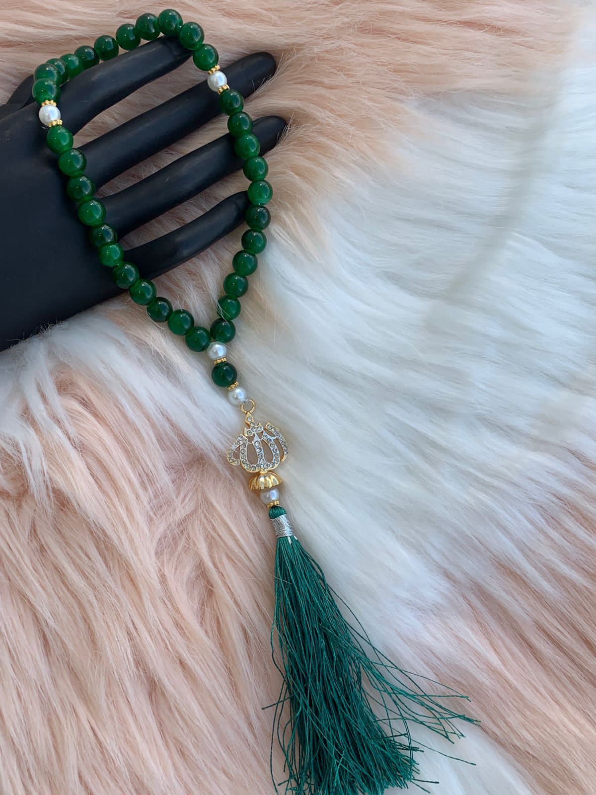 33 Beads Tasbeh With Calligraphy Pendant