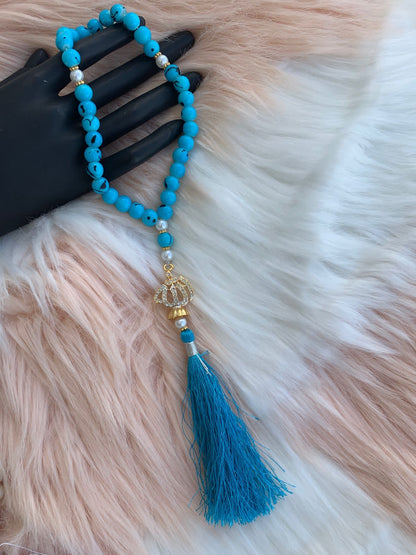 33 Beads Tasbeh With Calligraphy Pendant