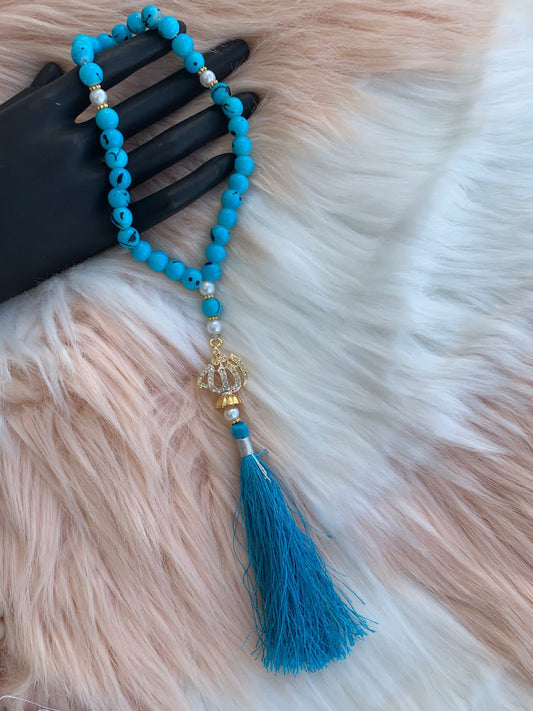 33 Beads Tasbeh With Calligraphy Pendant