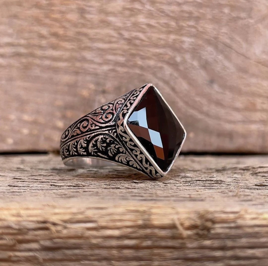 Turkish Style Ring 925 Sterling Silver
