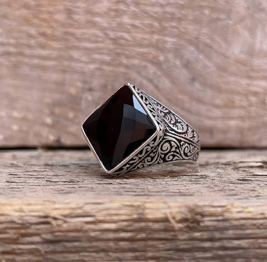 Turkish Style Ring 925 Sterling Silver