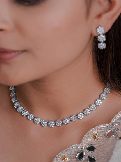 Bombshell Silver Necklace