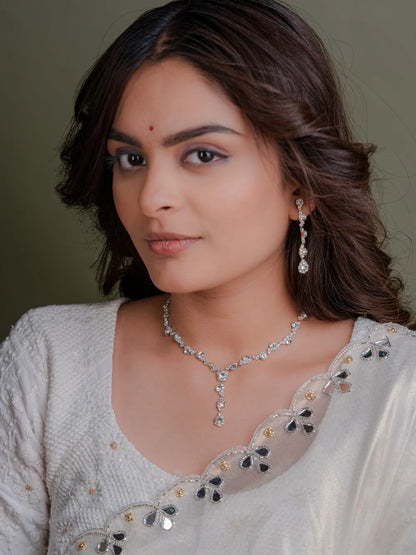 Delicate Diamond Necklace