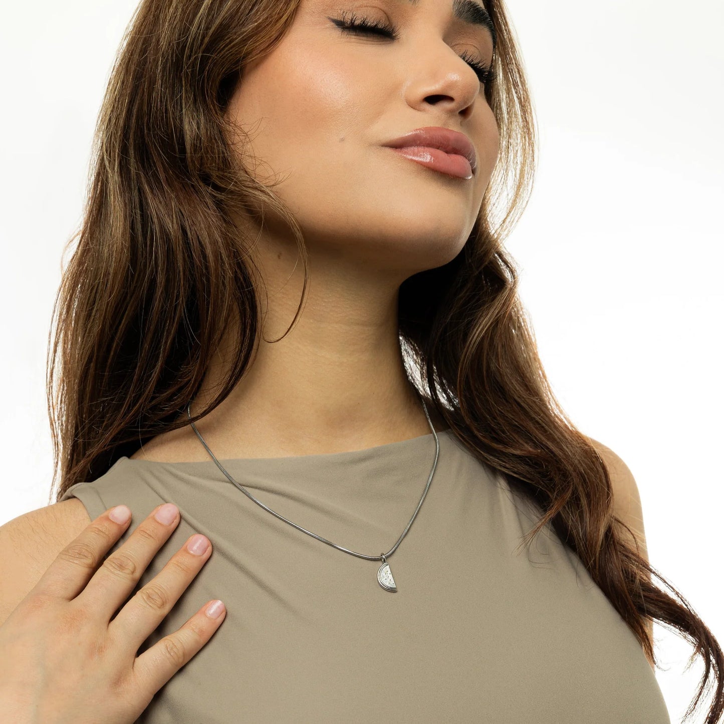 Palestinian Watermelon Necklace  Women