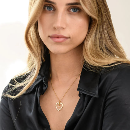 PERSONLIZED LOVE NECKLACE WITH DIAMOND