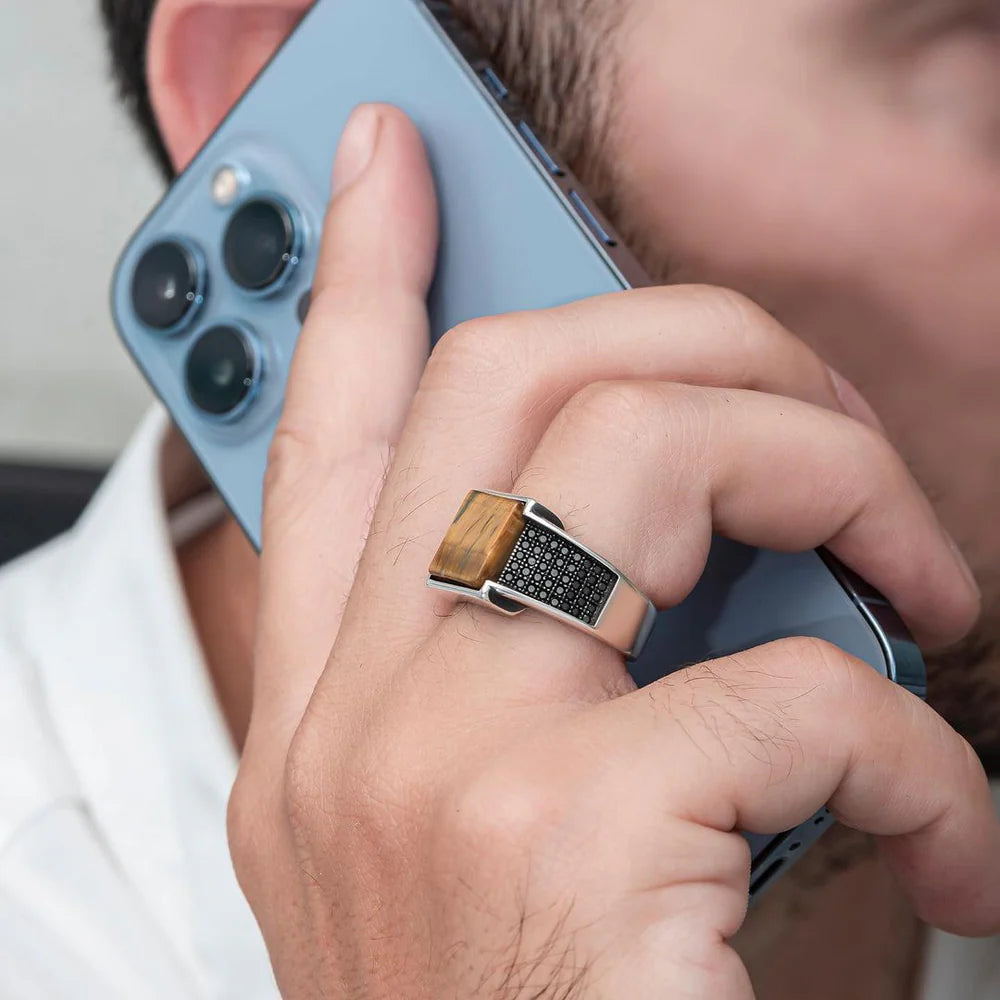 Timeless Turquoise Ring -925 Silver