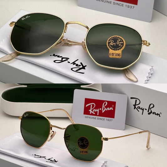 Latest Fancy All Season Special Ray Ban RB Hexa Round Trending Hot Favorite Fashionable Sunglass For Unisex.