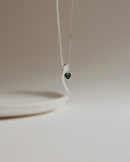 Initial Arabic With Birthstone