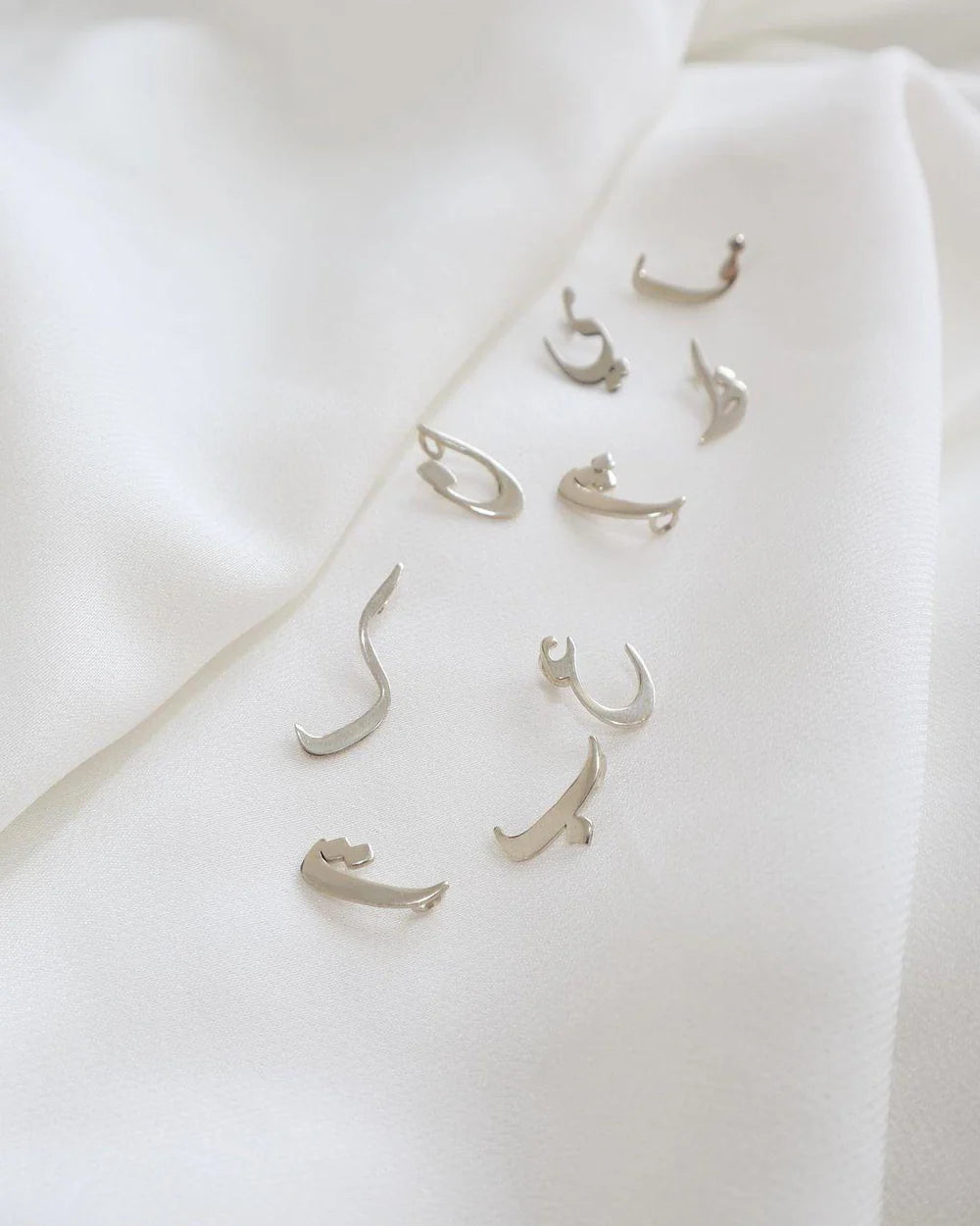 Initial Arabic With Birthstone