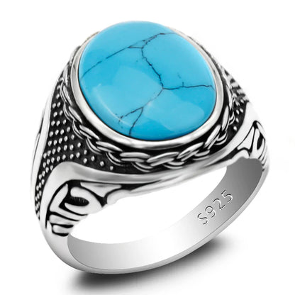 Turquoise Stone Ring 925 Sterling Ring Most Loved