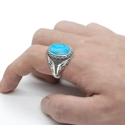 Turquoise Stone Ring 925 Sterling Ring Most Loved