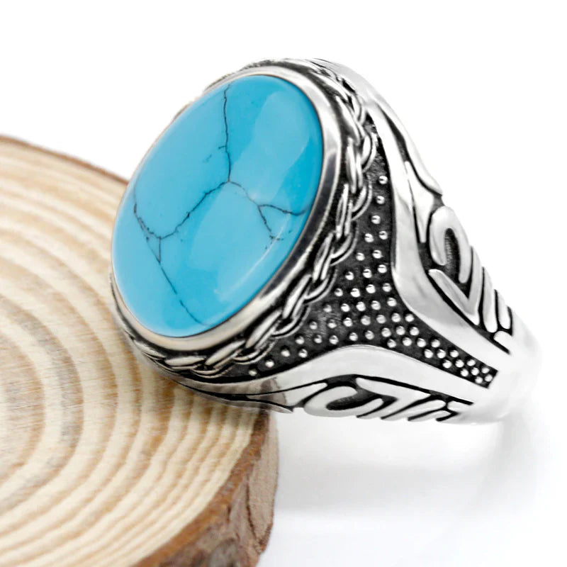 Turquoise Stone Ring 925 Sterling Ring Most Loved