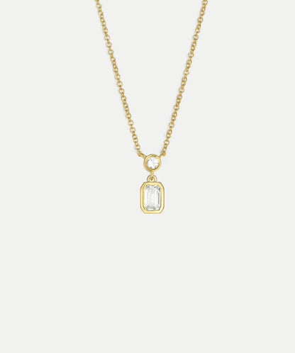 ZIRCON CUT NECKLACE