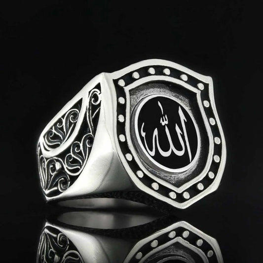 Sterling silver islamic rings