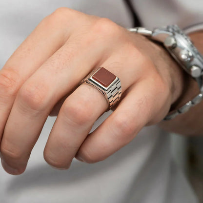 Statement Black Onyx Turkish Ring