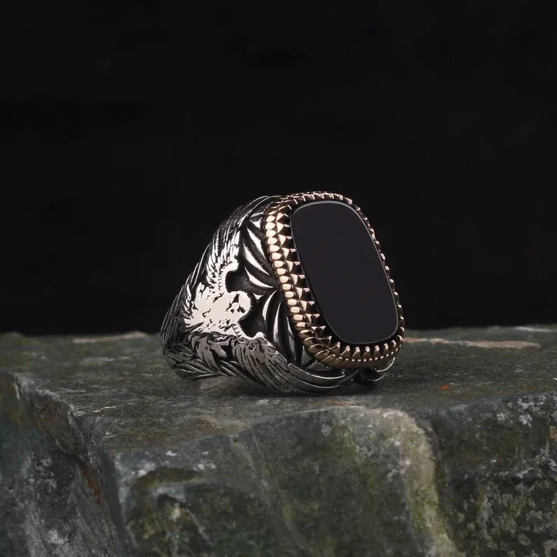 Unique Eagle Designed Turkish Style Ring
