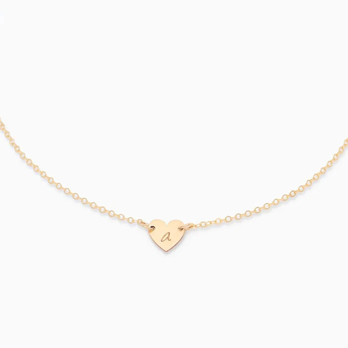 Tiny Heart Necklace- Personalized