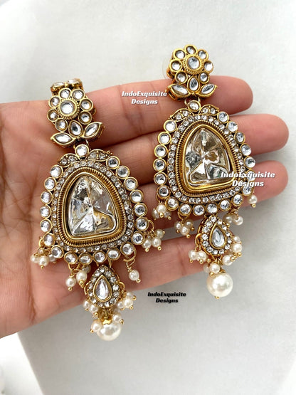 Premium Quality Kundan Pearls Choker Set