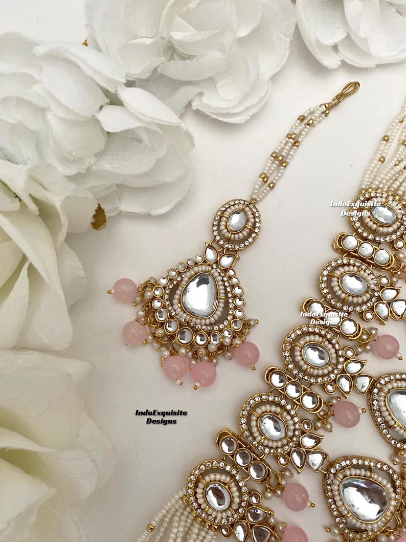 Kundan Choker necklace Set