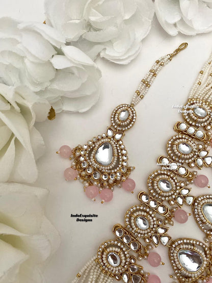 Kundan Choker necklace Set