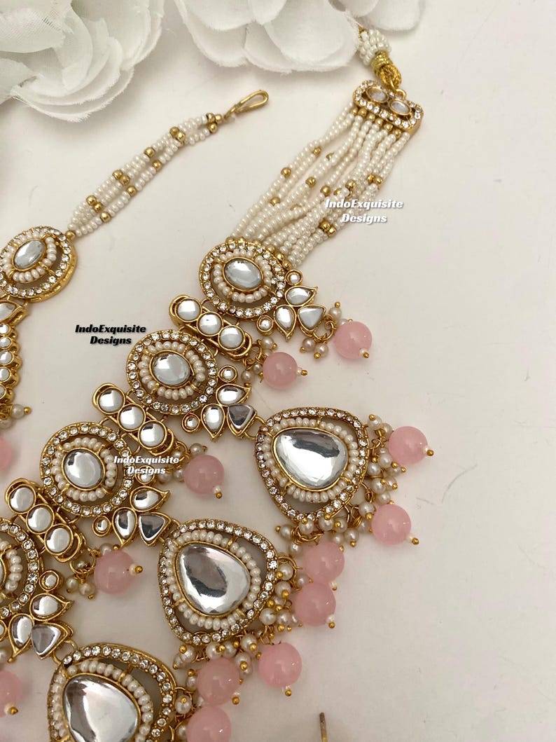 Kundan Choker necklace Set
