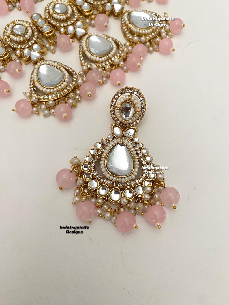 Kundan Choker necklace Set