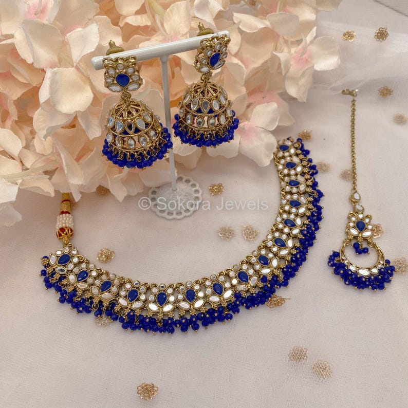 Vaali Mirrored Necklace Set