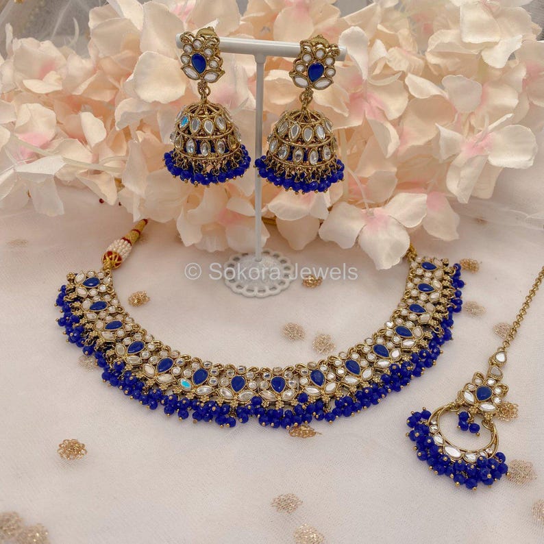 Vaali Mirrored Necklace Set