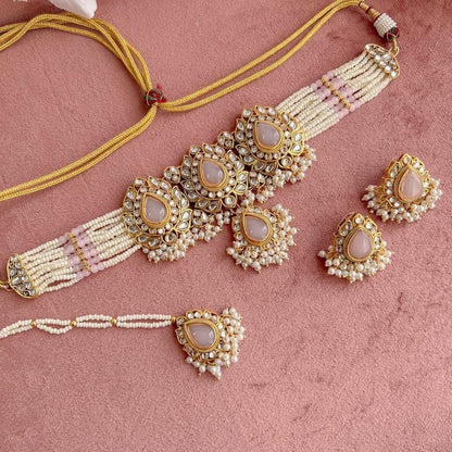 Prema Faux Kundan Choker Set